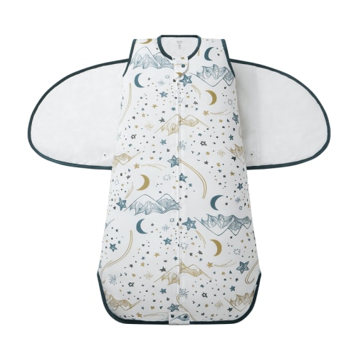 Organic Cotton Swaddle Sleep Bag - 1.0 TOG | Nest Designs