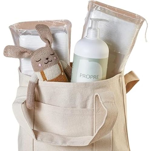 Baby Luxury French Baby Gift Set – Includes 100% Organic Liniment, GOTS Organic Cotton Pads & Handcrafted Baby Alpaca Stuffed Animal – Premium Newborn Essential & Baby Registry Gift