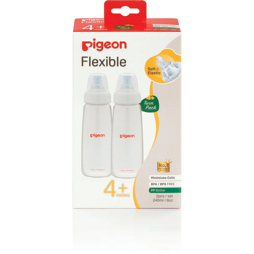 Pigeon Flexible Bottle 240ml 2 Pack