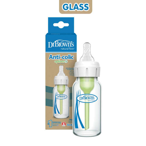 Dr. Brown's Natural Flow Narrow Glass Baby Bottle