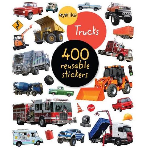Eyelike Stickers: Trucks - by Workman Publishing (Paperback)