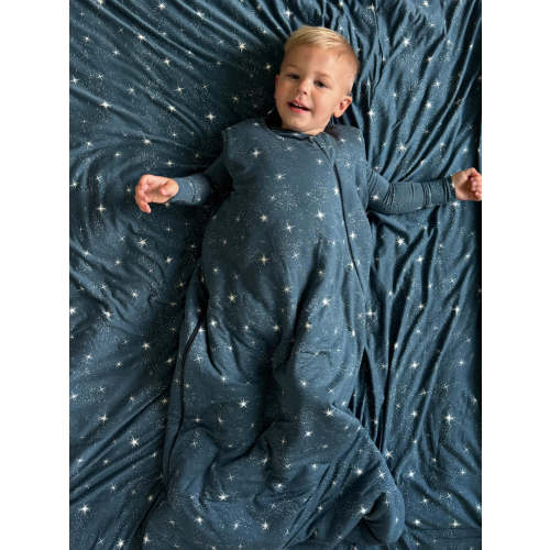 Imagine Navy Blue 2.5 TOG Bamboo Viscose Sleep Sack | günamüna