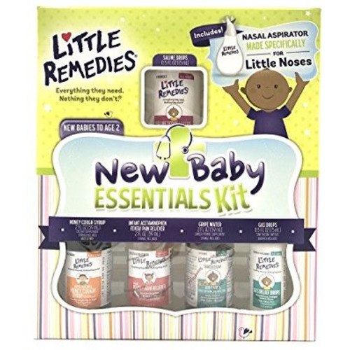 Little Remedies New Baby Essentials Kit | A Gift Set for New Moms | 6 Products Featuring Little Remedies & Boudreaux's Butt Paste Products