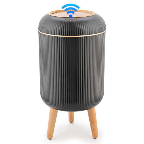SUSLAS Trash Can with Motion Sensor, Touchless Automatic Lid and Waterproof Design, Smart Waste Bin