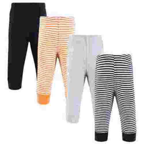 18-24m Hudson Baby Cotton Pants 4-Pack,-5T, Soft and Comfortable for Babies and Toddlers