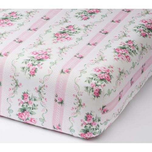 LoveShackFancy Dreamy Days Organic Cotton Crib Fitted Sheet