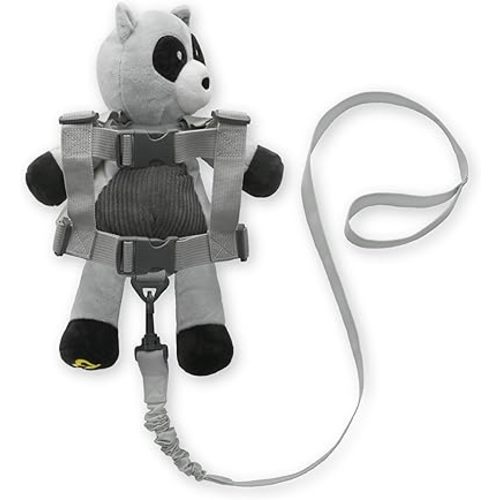 GoldBug Toddler Safety Harness & Leash - Raccoon