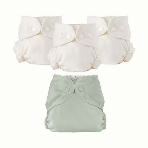 Organic Cloth Diaper Bundle Starter – Esembly
