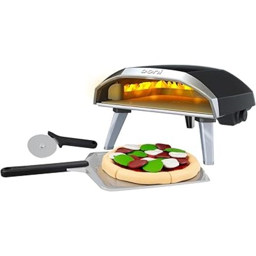 Casdon Ooni Koda Pizza Oven | Toy Pizza Oven For Children Aged 3+ | Features Real Flame-Effect Light!