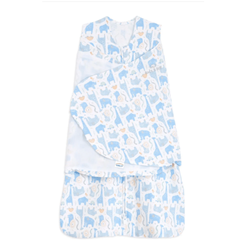 Blue Safari Animals Swaddle