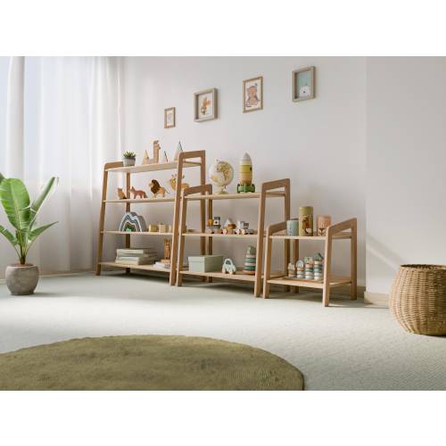 Kids Montessori Wooden Shelf – Customizable Toy Storage