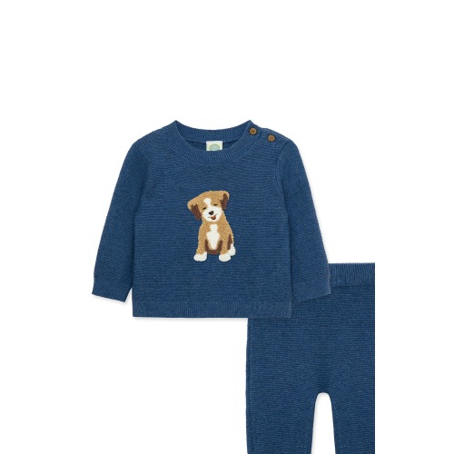 Kids' Puppy Sweater and Pants Set