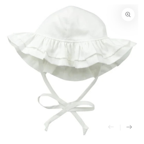 UPF 50+ Double Ruffle Hat