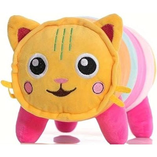 Cute Plush Toys Collection, 7-8 inch Soft and Cuddly Stuffed Purr-ific Plush Toys for Kids Ages 3 and up, Great Gift for Birthdays and Special Occasions (Pillow Cat)