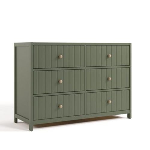 Graco Teddi 6 Drawer Dresser Olive