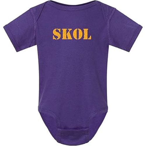 Campus Originals Vikings Fan Baby Skol Bodysuit (Newborn)
