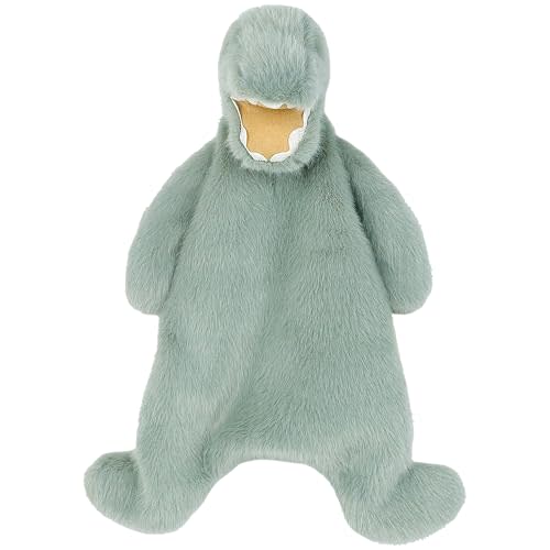 MON AMI Dino Plush Lovey for Babies, 15-Inch Soft Security Blanket Gift