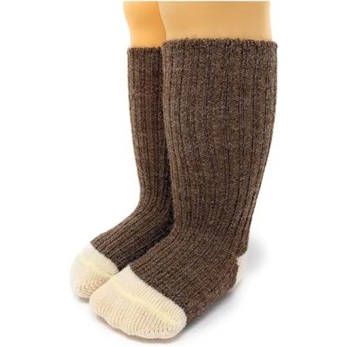 WARRIOR ALPACA SOCKS - Baby & Toddler Socks made from natural Baby Alpaca Wool, Dye-Free, Temperature Regulating
