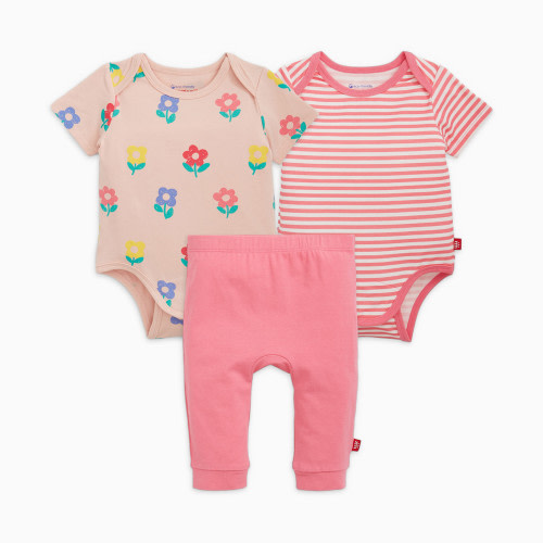 Magnetic Me Cloudstretch Magnetic 3-Pack Set - Pink Multi, 3 -6 M