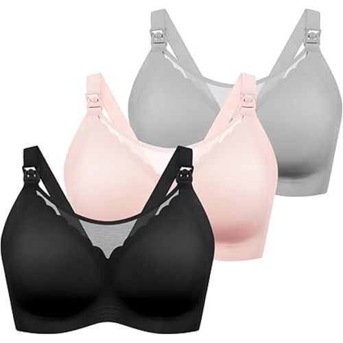 Nursing Bras for Breastfeeding Comfort Maternity Bras Natural Pregnancy Bras for Women