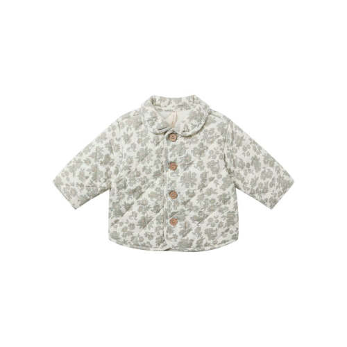 Quilted Jacket | Fern Floral