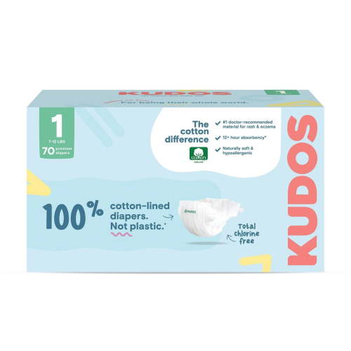 Chlorine Free Cotton-Lined Disposable Diapers