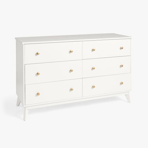 Keaton 6-Drawer Wide Dresser (56w x 19d")