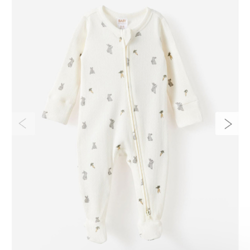 Littlie Organic Long Sleeve Zip All In One Romper