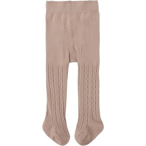 Toddler Tights for Girls - Cotton Cable Knit Stockings Solid Footed Seamless Leggings Easter Outfit 0-12 Years