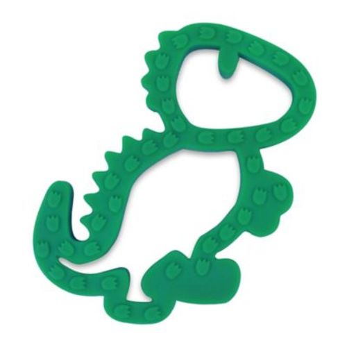 Itzy Ritzy® Dinosaur Silicone Teether in Green - GREEN - NO SIZE