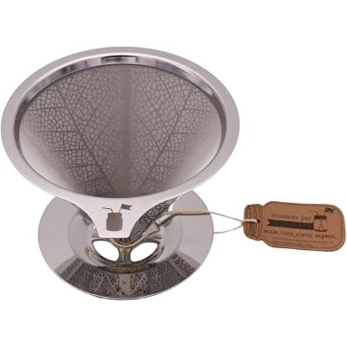 Pour Over Drip Coffee Stainless Steel Filter for Mason Jars