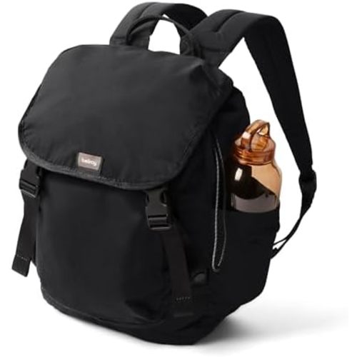Bellroy Cinch Backpack (lightweight 20 liter backpack with external organization and adjustable shoulder straps) - Black