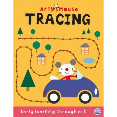 Arty Mouse Tracing - (Arty Mouse Early Learning Activity Books) by Robyn Gale (Paperback)