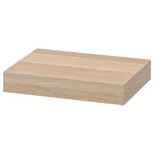 LACK Wall shelf - white stained oak effect 30x26 cm (11 3/4x10 1/4 ")
