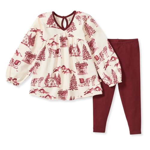 Vintage Christmas Tunic and Pants Set – Burt's Bees Baby
