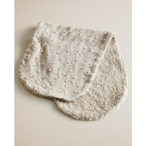 KIDS' BUNNY SHOULDER BIB