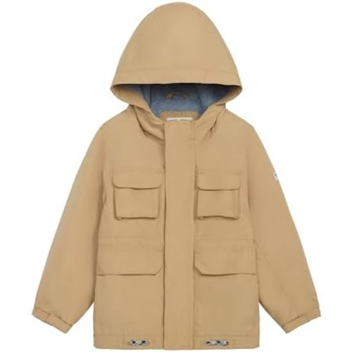 OshKosh B'gosh Baby Boys Midweight Hooded Little Guy Utility Jacket