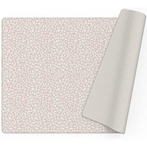 Baby Care Play Mat (Medium, Hygge - Bloom & Entry) 73’’ x 49’’ Original One-Piece Reversible Rollable Waterproof Play Mat for Infants, Babies, Toddler, and Kids