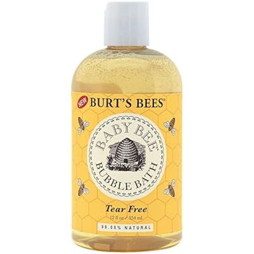 Burt’s Bees Baby Bubble Bath, Tear Free Baby Wash, 12 Fluid Ounces