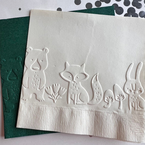 Woodland Creatures Napkin