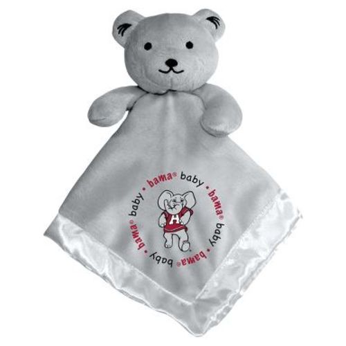 BabyFanatic NCAA Alabama Crimson Tide Security Bear - Soft Plush & Satin Lining for Kids