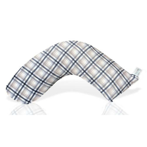 Nursing Pillow - Classic Cozy Plaid | Reduces Back Pain - Luna Lullaby