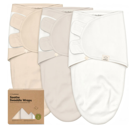3-Pack Soothe Swaddle Wraps