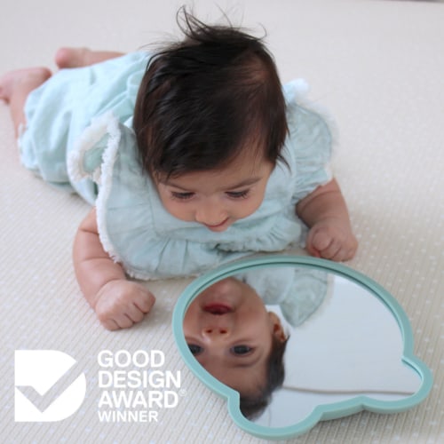 Tummy Time Mirror - Sage