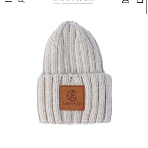 Ribbed Knit Beanie – Aarin & Co.