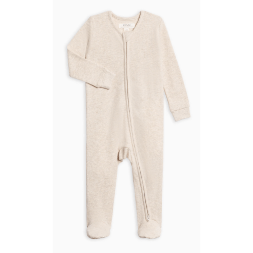 Lane Waffle Knit Zipper Sleeper