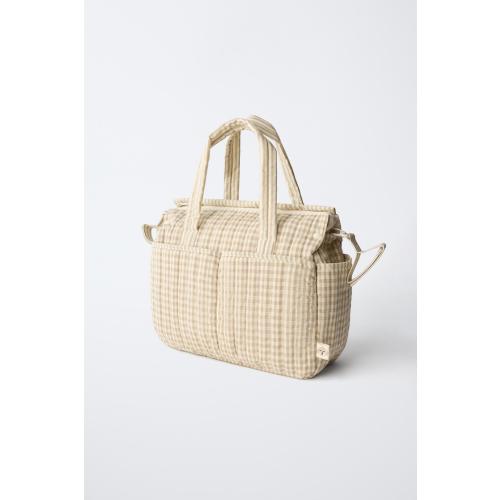 PLAID MATERNITY SET - Off White | ZARA United States