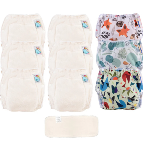 Sandy's™ 6 Cloth Diaper Package – Mother-ease Cloth Diapers