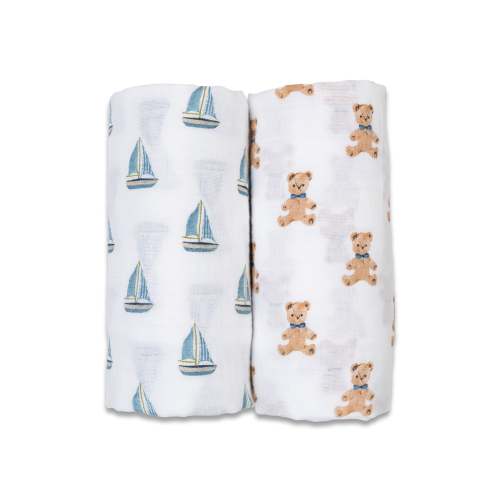 Cotton Swaddle 2 Pack
