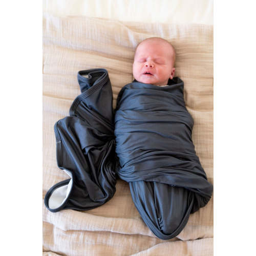 DARK CHARCOAL SOLID | SWADDLE